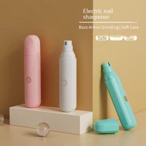 18MM Wide Head Pet Hair Trimmer - USB Rechargeable, LED Light, Quiet & Efficient Grooming for Dogs & Cats, Complete Kit with Cleaning Brush, Oil, and Charging Cable