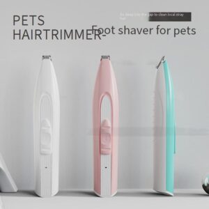 3-in-1 Multi-Functional Pet Grooming Kit - Cordless Rechargeable Hair Trimmer, Nail File, and Small Knife for Dogs and Cats